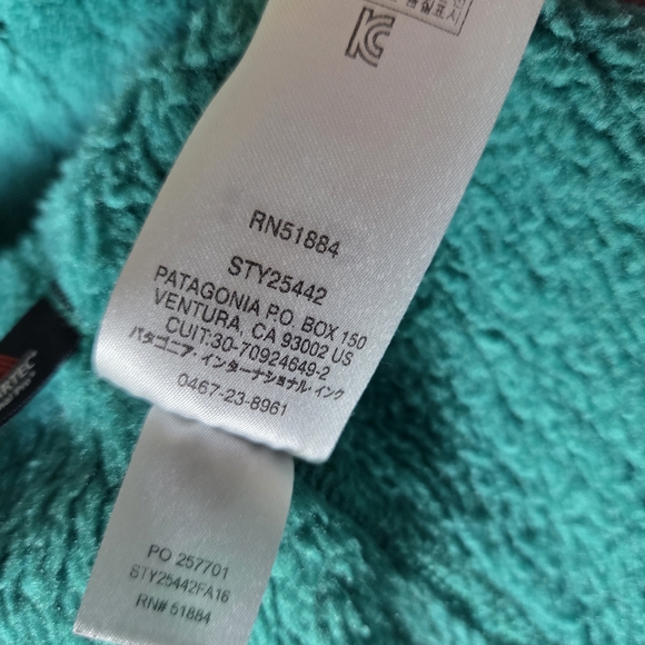 Patagonia Women's Re-tool Kelly Impact Green Snap-T Fleece Pullover, Size Medium - Picture 7 of 8